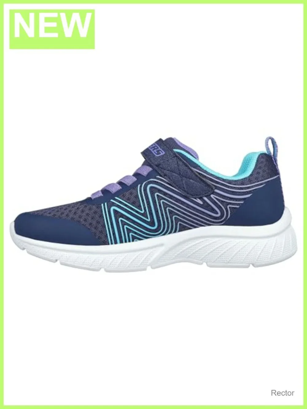 Girls Microspec Swirl Sweet Sneakers Mesh Athletic Shoes